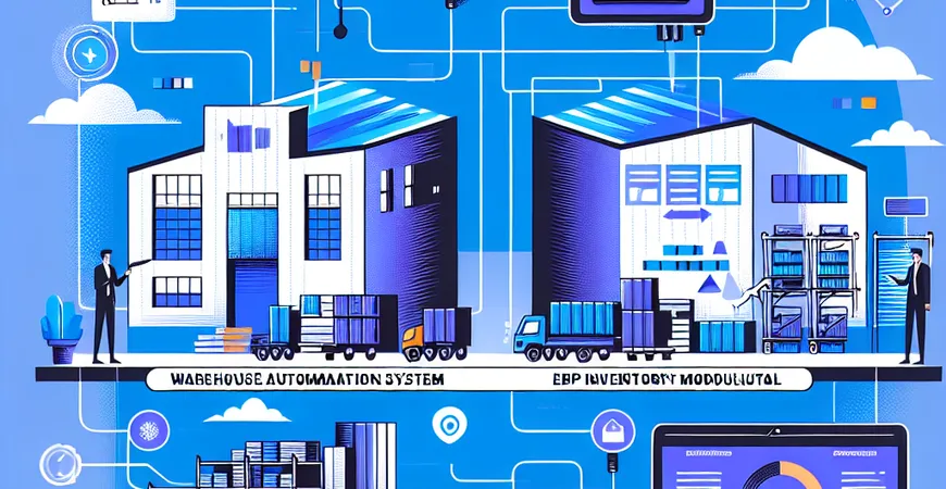 仓储自动化系统 vs ERP 库存模块：智能仓库的 2 种建设模式